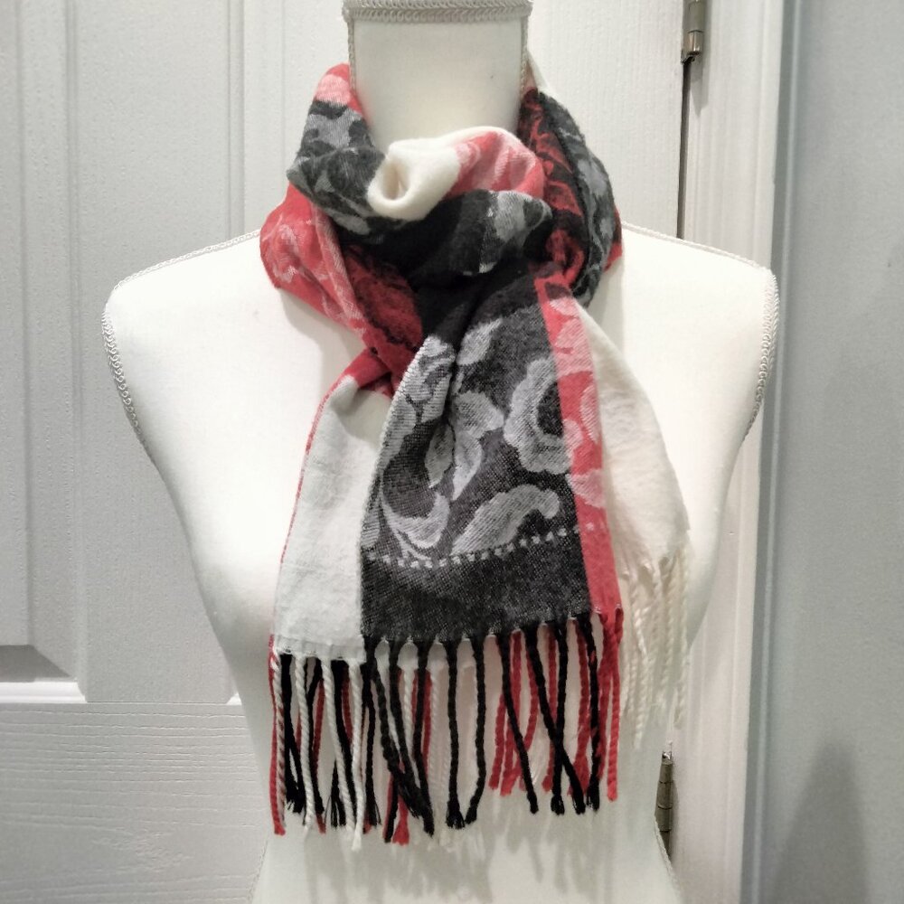 Cashmink Winter Scarf from German company, V. Fraas, NWOT